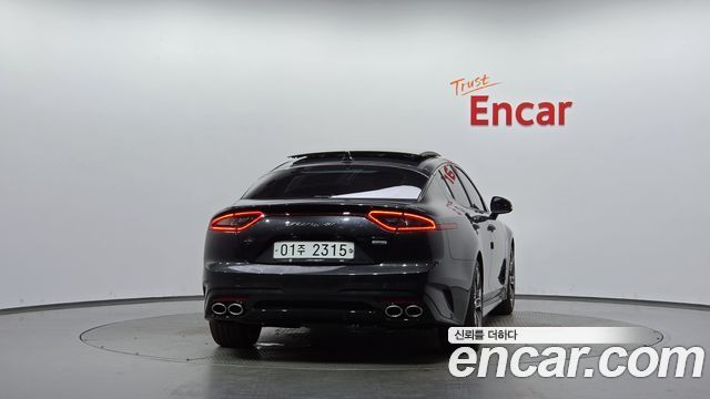 Kia Stinger из Кореи Encar