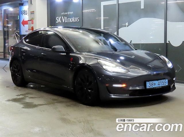 Tesla Model 3 из Кореи Encar