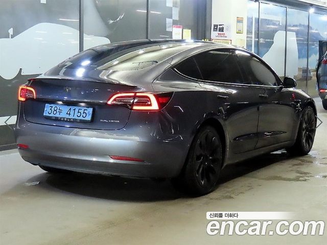 Tesla Model 3 из Кореи Encar