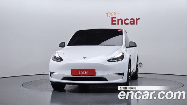 Tesla Model Y из Кореи Encar
