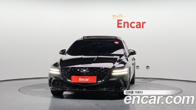 Genesis G80 Gasoline 3.5 Turbo AWD Black — пробег 3 844 км — фото 3 из 5