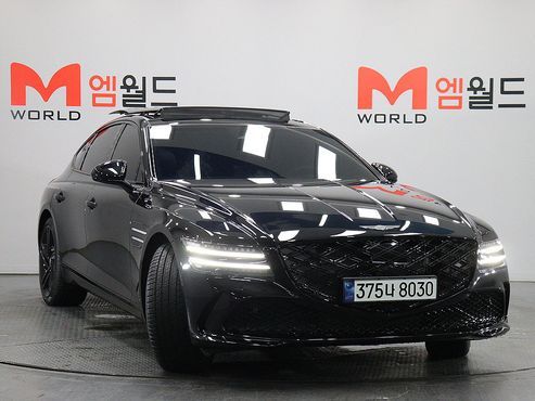 Genesis G80 Gasoline 3.5 Turbo AWD Black — пробег 160 км — фото 2 из 5