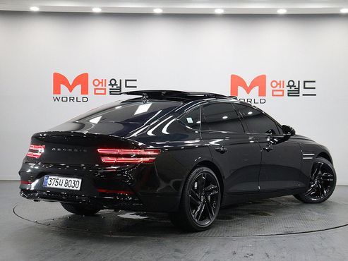 Genesis G80 Gasoline 3.5 Turbo AWD Black — пробег 160 км — фото 4 из 5