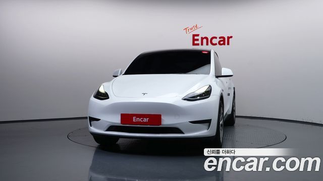 Tesla Model Y из Кореи Encar