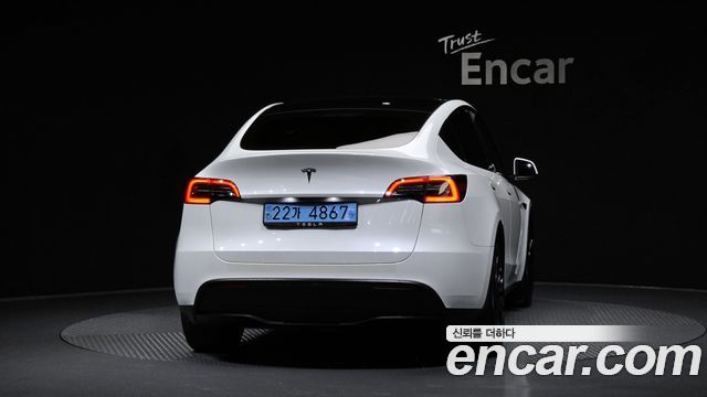 Tesla Model Y из Кореи Encar