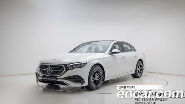 Mercedes-Benz E-Class E200 AMG Line — пробег 3 518 км — фото 1 из 5