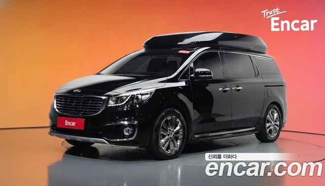 Kia Carnival из Кореи Encar