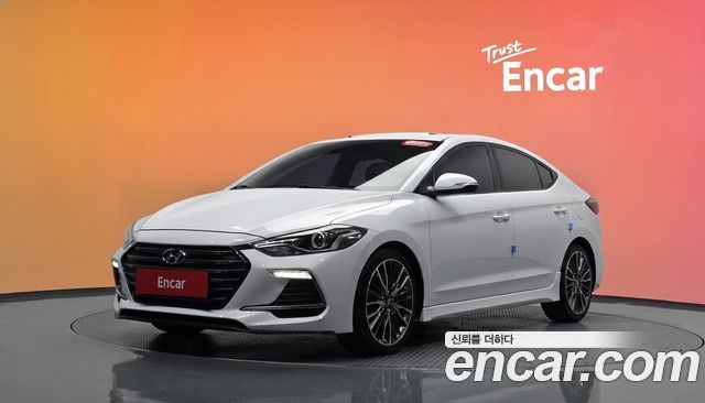 Hyundai AVANTE 1.6 Turbo Sport — пробег 74 559 км — фото 1 из 5