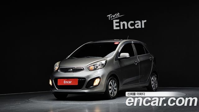Kia morning Bi-fuel Smart Trendy — пробег 161 045 км — фото 1 из 5