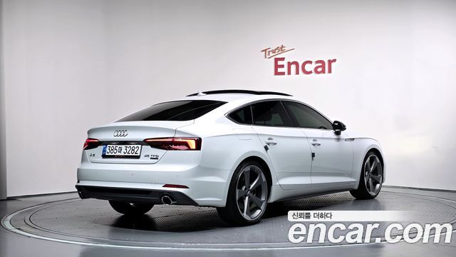 Audi A5 45 TFSI Quattro Premium Sportback — пробег 64 512 км — фото 2 из 5