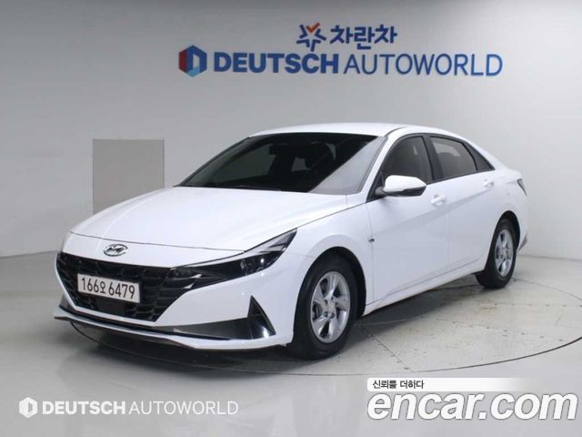 Hyundai AVANTE из Кореи Encar