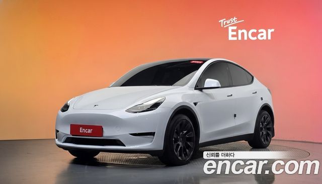 Tesla Model Y из Кореи Encar