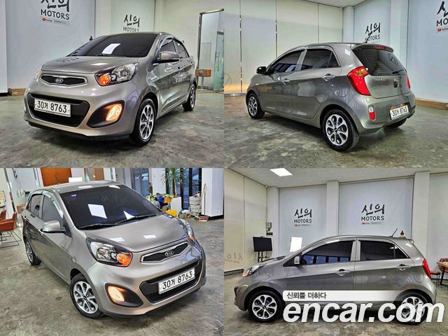 Kia morning из Кореи Encar