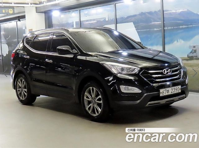 Hyundai Santafe Diesel(e-VGT) 2.0 2WD Premium — пробег 211 104 км — фото 1 из 5