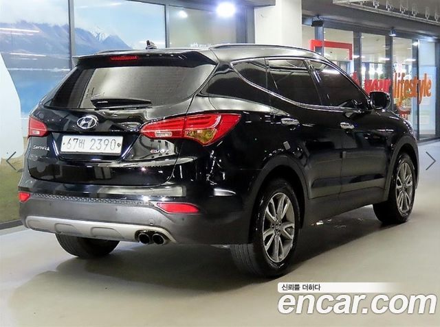 Hyundai Santafe Diesel(e-VGT) 2.0 2WD Premium — пробег 211 104 км — фото 4 из 5