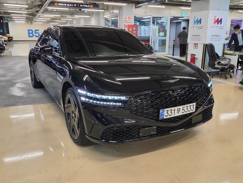 Genesis G90 Gasoline 3.5 Turbo e-S/C AWD Black — пробег 36 000 км — фото 2 из 5
