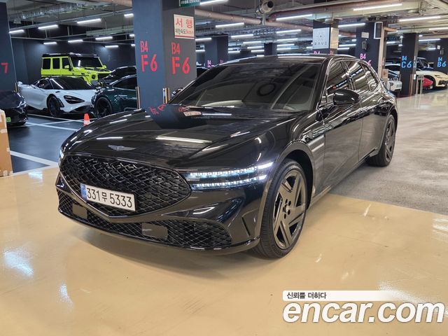 Genesis G90 Gasoline 3.5 Turbo e-S/C AWD Black — пробег 36 000 км — фото 3 из 5