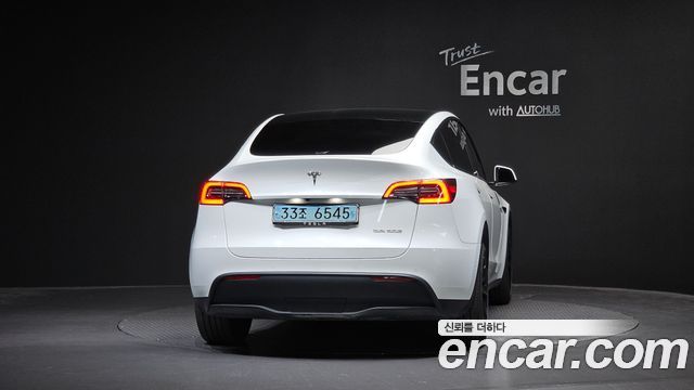 Tesla Model Y из Кореи Encar