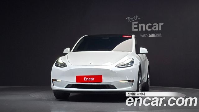 Tesla Model Y из Кореи Encar