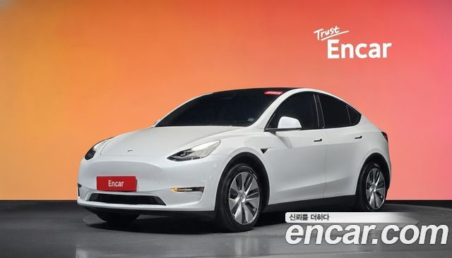 Tesla Model Y из Кореи Encar