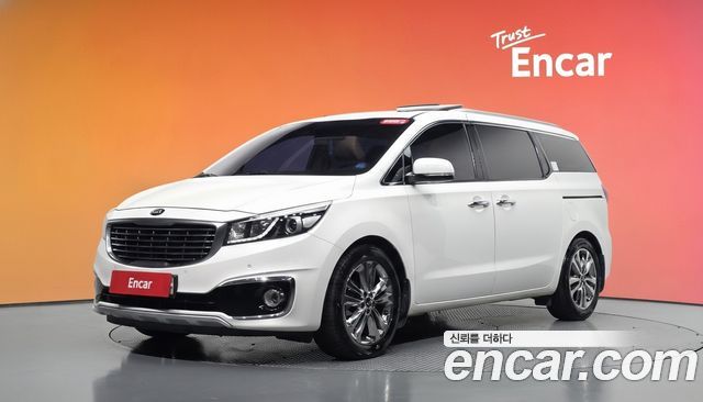 Kia Carnival из Кореи Encar