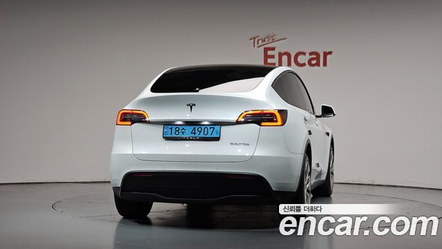 Tesla Model Y из Кореи Encar