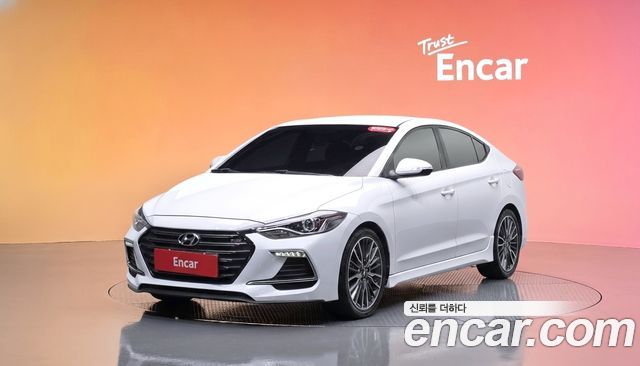 Hyundai AVANTE 1.6 Turbo Sport — пробег 89 240 км — фото 1 из 5