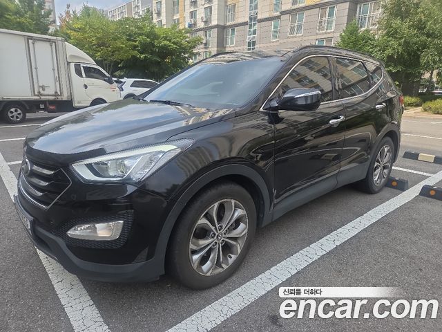 Hyundai Santafe Diesel(e-VGT) 2.0 2WD Premium — пробег 215 390 км — фото 4 из 5