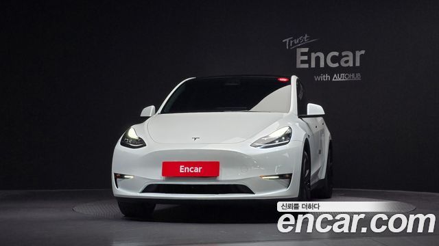 Tesla Model Y из Кореи Encar