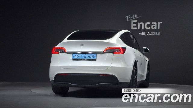 Tesla Model Y из Кореи Encar