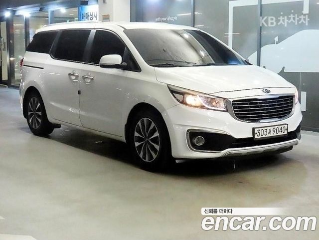 Kia Carnival из Кореи Encar