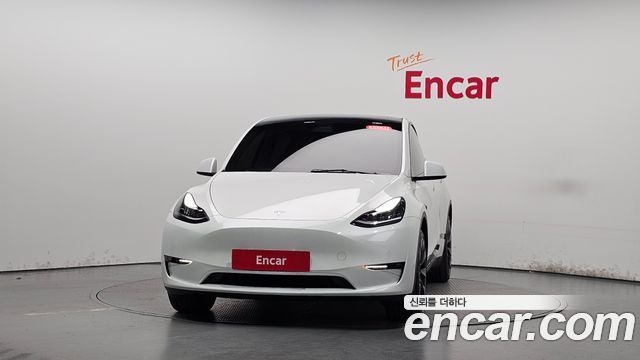 Tesla Model Y из Кореи Encar