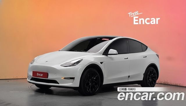 Tesla Model Y из Кореи Encar