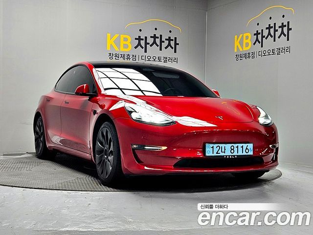Tesla Model 3 из Кореи Encar