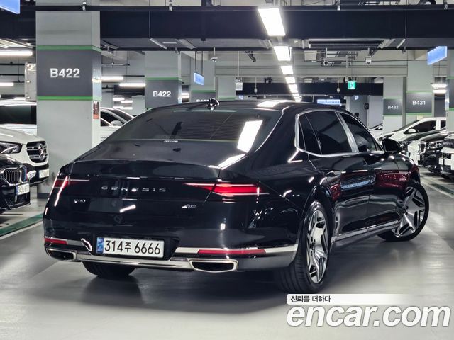 Genesis G90 Gasoline 3.5 Turbo e-S/C AWD LWB — пробег 19 893 км — фото 4 из 5