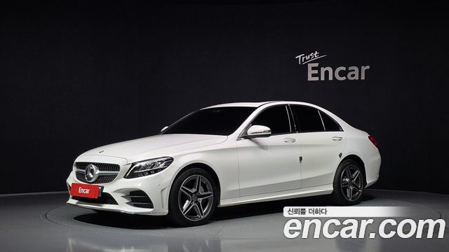 Mercedes-Benz C-Class C220 d 4MATIC AMG Line — пробег 95 262 км — фото 1 из 5