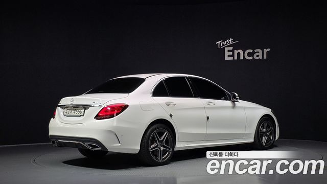 Mercedes-Benz C-Class C220 d 4MATIC AMG Line — пробег 95 262 км — фото 2 из 5