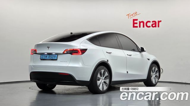 Tesla Model Y из Кореи Encar