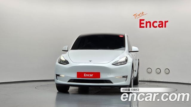 Tesla Model Y из Кореи Encar