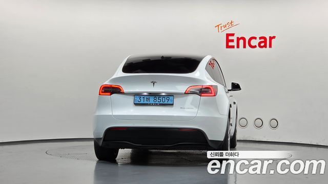 Tesla Model Y из Кореи Encar
