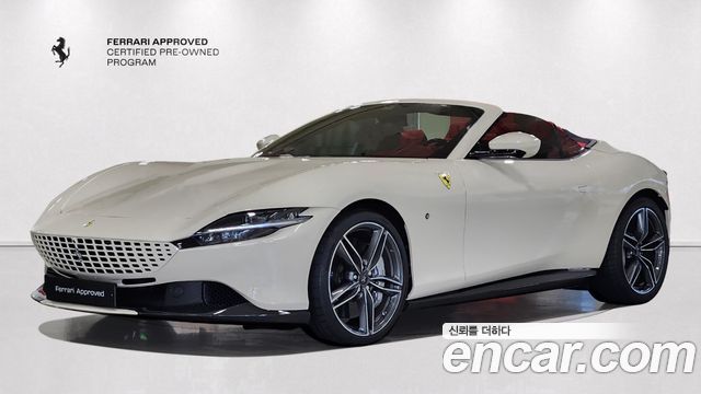 Ferrari Roma из Кореи Encar
