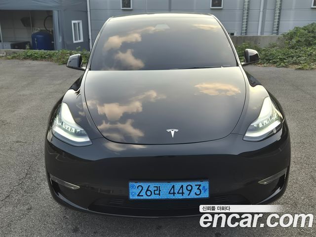 Tesla Model Y из Кореи Encar