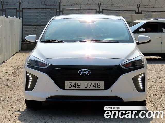 Hyundai Ioniq из Кореи Encar