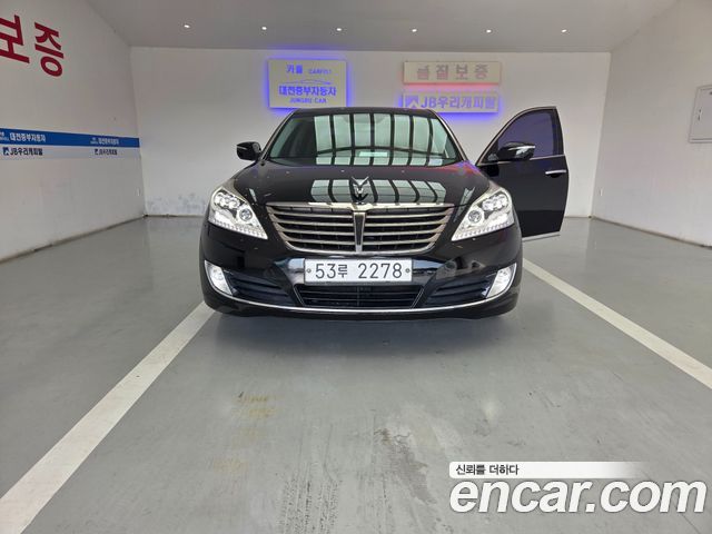 Hyundai Equus из Кореи Encar