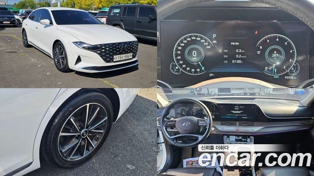 Hyundai Grandeur из Кореи Encar