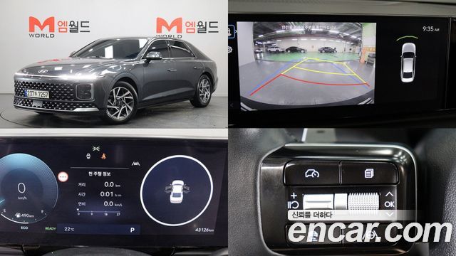 Hyundai Grandeur из Кореи Encar