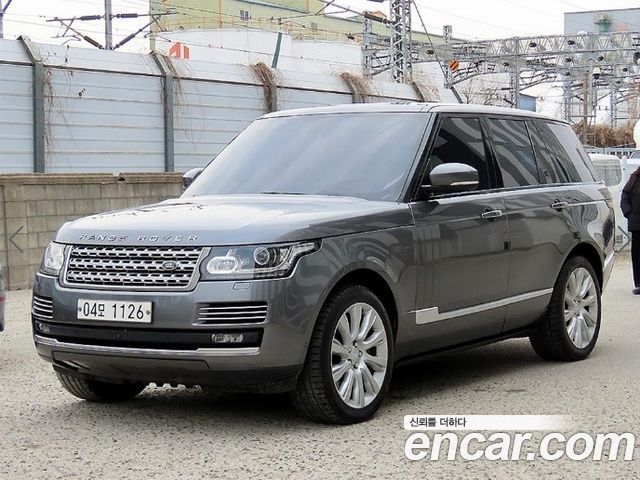 Land Rover Range Rover из Кореи Encar