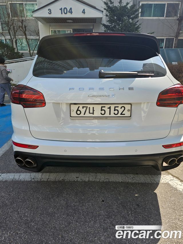 Porsche Cayenne из Кореи Encar