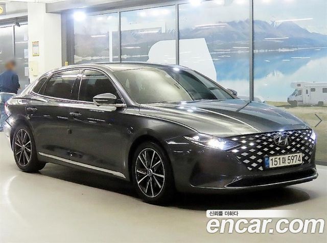 Hyundai Grandeur из Кореи Encar