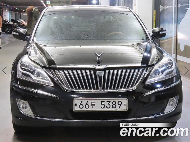 Hyundai Equus из Кореи Encar